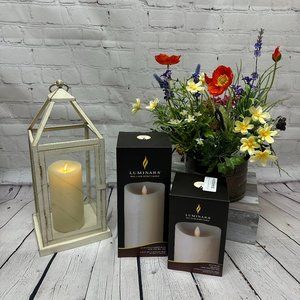 Luminara Flameless Flickering Pillar Candle
